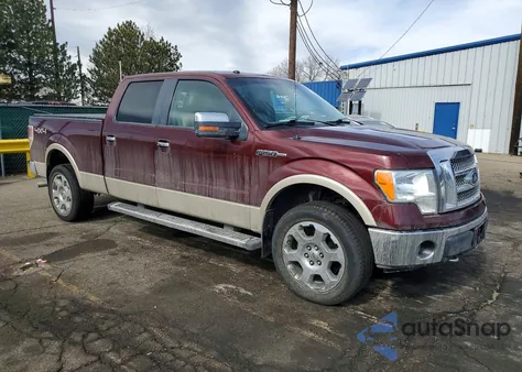 2010 Ford F150 Supercrew z USA, uszkodzony, nr VIN 1FTFW1EV3AFA83120